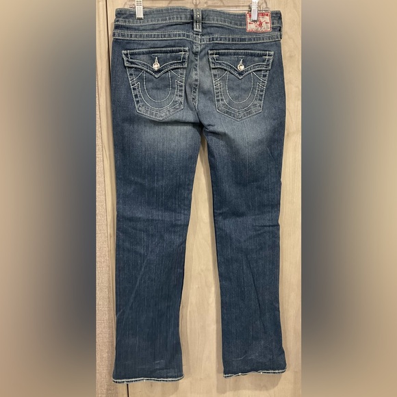True Religion Womens Beaded Jeans #104-046712 Size 30 W Inseam 33 - Picture 2 of 15